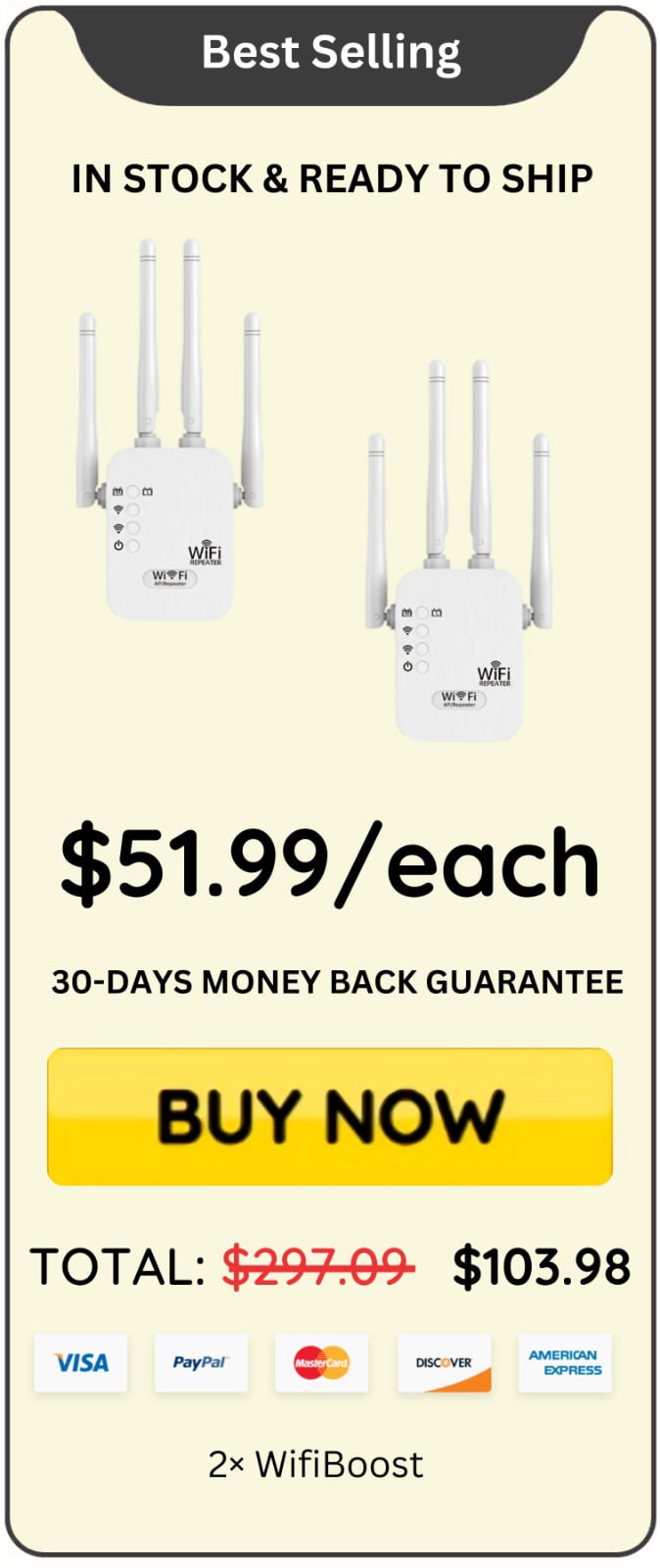 WifiBoost offer price 